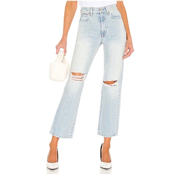 SLVR LAKE Denim - Revolve SLVRLAKE London Ankle Jeans in Heartbreak Hotel‎ Distressed Size 27